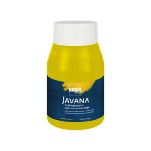 Javana Farba na svetlý a tmavý textil 500 ml / 62 Yellow (farba na textil Kreul)