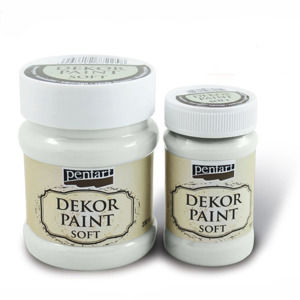 Jemná dekoračná farba 100 ml - Cream-White (Dekoračné farby Pentart)