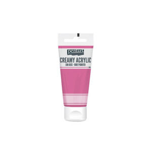 Krémová akrylová farba pololesklá Pentart 60 ml Pink (Krémová akrylová farba pololesklá 60 ml / rôzne odtiene )
