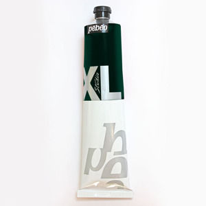 Olejová farba STUDIO XL 200 ml -  sýto zelená  (umelecké olejové farby PEBEO)