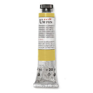 Olejová farba Umton -Aureolin 20 ml (Olejové farby Česká výroba )