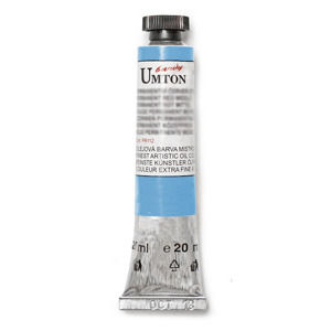 Olejová farba Umton -Azure blue 20 ml (Olejové farby Česká výroba )