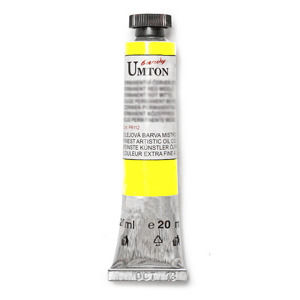 Olejová farba Umton -Brilliant yellow deep 20 ml (Olejové farby Česká výroba )