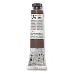 Olejová farba Umton -Cassel earth 20 ml (Olejové farby Česká výroba )