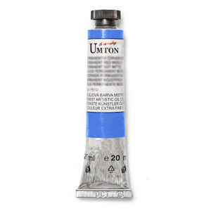 Olejová farba Umton -Cerulean blue 20 ml (Olejové farby Česká výroba )