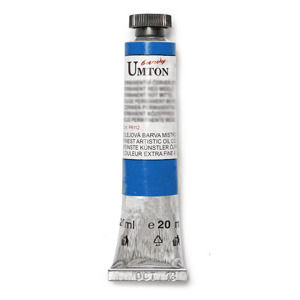 Olejová farba Umton -Cobalt blue light 20 ml (Olejové farby Česká výroba )