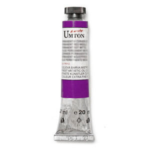 Olejová farba Umton -Cobalt violet deep 20 ml (Olejové farby Česká výroba )