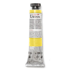 Olejová farba Umton -Gold 20 ml (Olejové farby Česká výroba )