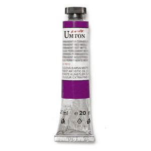 Olejová farba Umton -Manganese violet 20 ml (Olejové farby Česká výroba )
