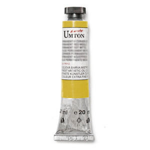 Olejová farba Umton -Naples yellow deep 20 ml (Olejové farby Česká výroba )