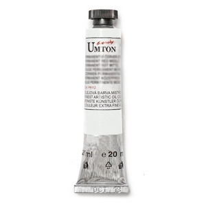 Olejová farba Umton -Opaque White 20 ml (Olejové farby Česká výroba )