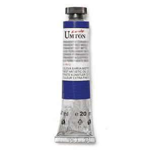 Olejová farba Umton -Paris blue 20 ml (Olejové farby Česká výroba )