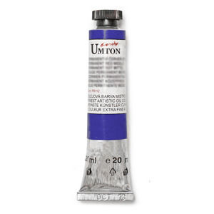 Olejová farba Umton -Ultramarine deep 20 ml (Olejové farby Česká výroba )