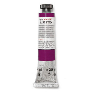 Olejová farba Umton -Ultramarine pink 20 ml (Olejové farby Česká výroba )