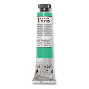 Olejová farba Umton -Vert Paolo Veronese 20 ml (Olejové farby Česká výroba )