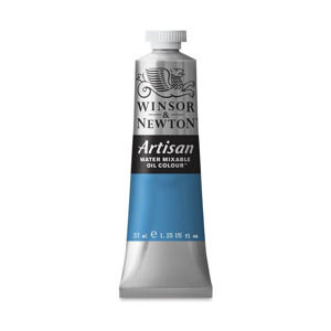 Olejová farba Winsor &amp; Newton Artisan vodou riediteľná 37 ml / 137 Cerulean Blue (olejová farba Winsor &amp; Newton)