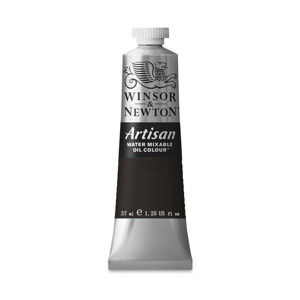 Olejová farba Winsor &amp; Newton Artisan vodou riediteľná 37 ml / 331 Ivory Black (olejová farba Winsor &amp; Newton)