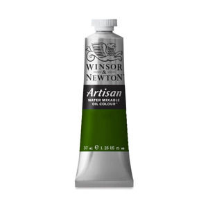 Olejová farba Winsor &amp; Newton Artisan vodou riediteľná 37 ml / 503 Permanent Sap Green (olejová farba Winsor &amp; Newton)