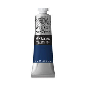 Olejová farba Winsor &amp; Newton Artisan vodou riediteľná 37 ml / 538 Prussian Blue (olejová farba Winsor &amp; Newton)