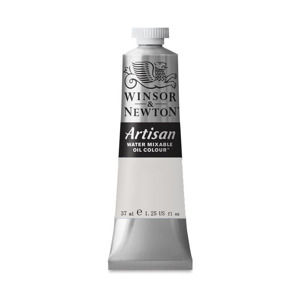 Olejová farba Winsor &amp; Newton Artisan vodou riediteľná 37 ml / 748 Zinc White (olejová farba Winsor &amp; Newton)