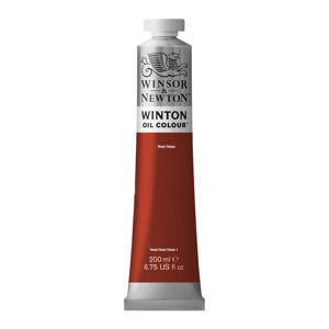 Olejová farba Winsor &amp; Newton Winton 200 ml Burnt Sienna (Olejová farba Winton 200 ml Burnt Sienna)
