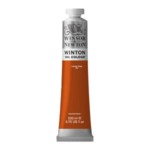Olejová farba Winsor &amp; Newton Winton 200 ml Cad Orange Hue (Olejová farba Winton 200 ml Cad Orange Hue)
