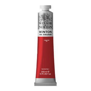 Olejová farba Winsor &amp; Newton Winton 200 ml Cad Red Hue (Olejová farba Winton 200 ml Cad Red Hue)