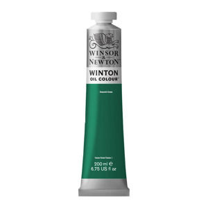 Olejová farba Winsor &amp; Newton Winton 200 ml Emerald Green (Olejová farba Winton 200 ml Emerald Green)