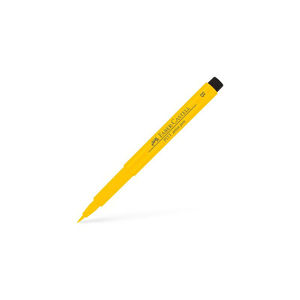 PITT umelecké pero B / 107 kadmiová žltá ( Faber Castell Umelecké perá Pitt)