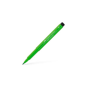 PITT umelecké pero B / 112 zelená ( Faber Castell Umelecké perá Pitt)