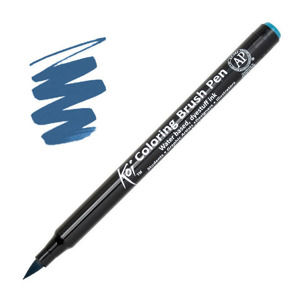 Sakura Koi Coloring Brush Pen fixka Prussian Blue (Štetcový popisovač Sakura Koi )
