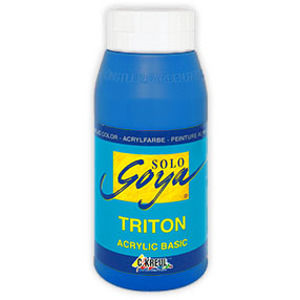 Akrylová farba Solo Goya TRITON 750 ml - Primary Blue  (akrylové farby)