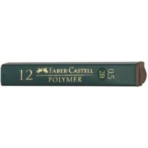 Tuhy grafitové polymer 0.5 mm / 2B (Písacie potreby – Faber Castell )