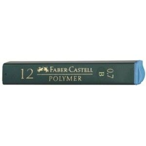 Tuhy grafitové polymer 0.7 mm / B (Písacie potreby – Faber Castell )